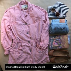 🌟Temp 20% Price Drop🌟 Ban Rep Blush Utility Jkt